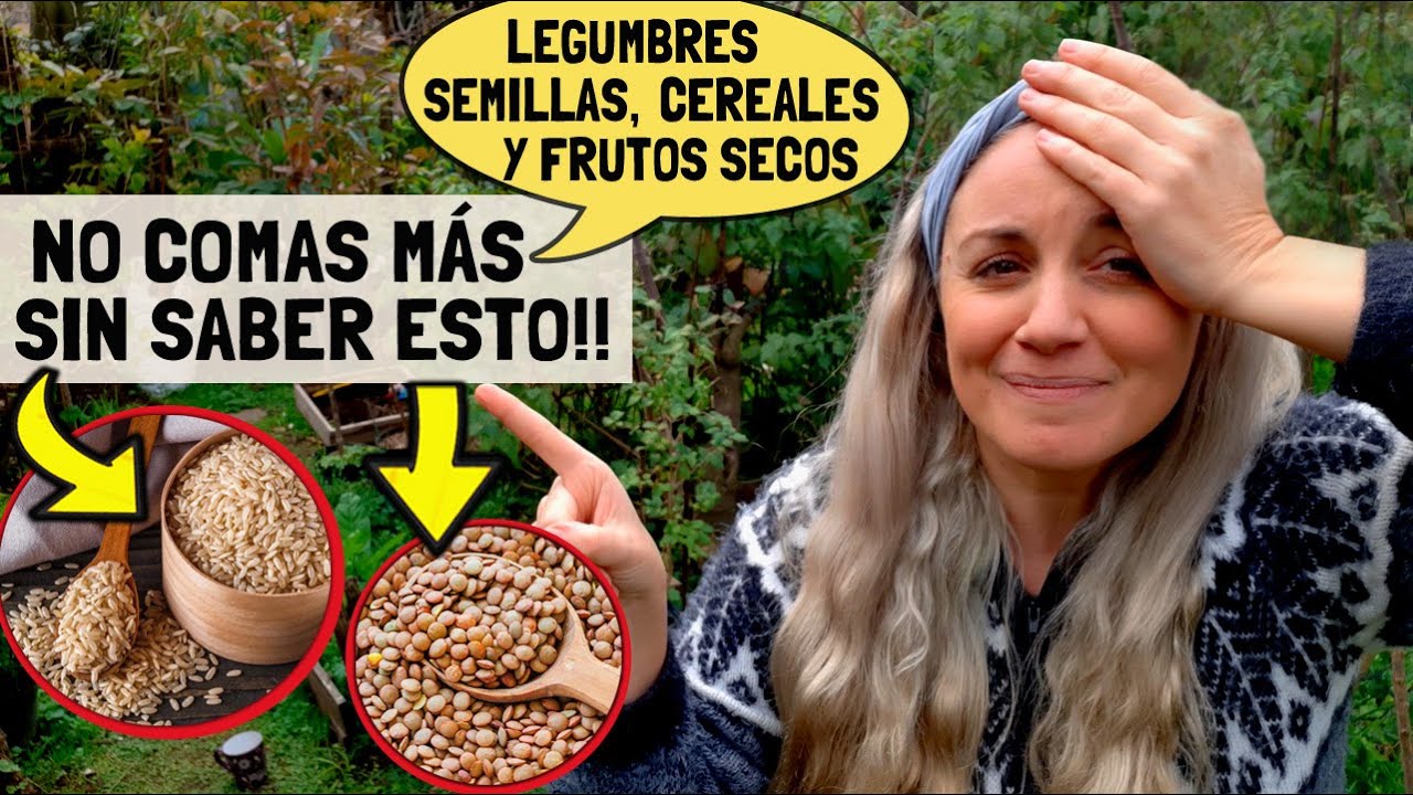 ⚠️NO COMAS MÁS Legumbres, Semillas, Cereales y Frutos secos SIN SABER ESTO!!✅