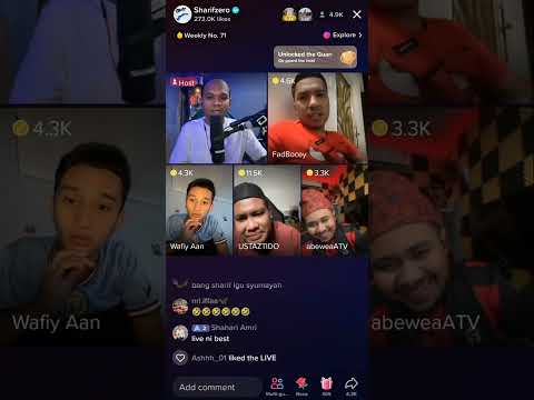 tiktokker nak nyanyi ke nak gelak 🤣🤣 merdu suara sharif