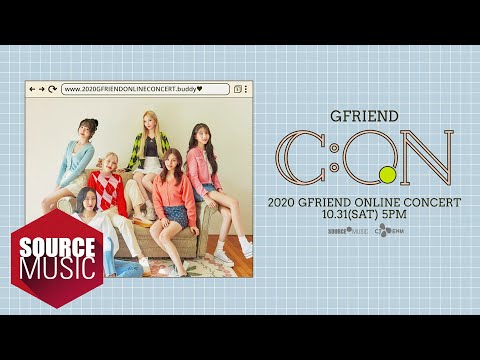 Thumbnail of the video: 2020 GFRIEND ONLINE CONCERT 'GFRIEND C:ON' Teaser