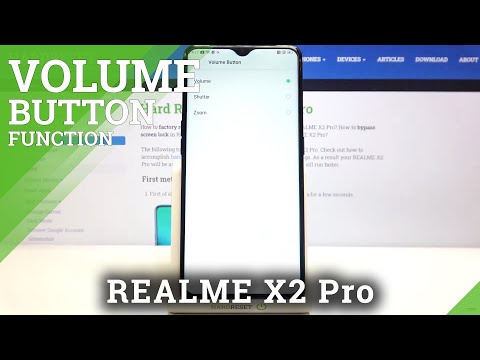How to Change Volume Button Function on REALME X2 Pro – Add New Function To Volume Buttons