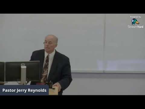 SUNDAY MORNING SERVICE WITH PASTOR JERRY REYNOLDS