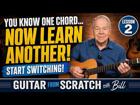 Beginner Guitar Lesson 2: Learn 2 Chords and Start Playing