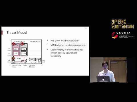 USENIX Security '17 - vTZ: Virtualizing ARM TrustZone