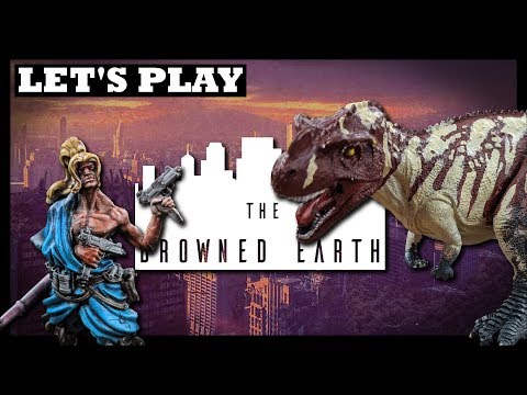 Let's Play The Drowned Earth | #3 Firm vs Militia und Dinos! | Spielbericht #76