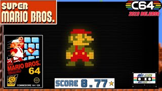Super Mario Bros 64 - New C64 Game #commodore64 #c64 #c64games