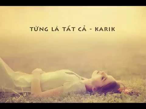 Từng là tất cả - Karik | Official Karaoke MV | Từng là tất cả - Karaoke Lyric