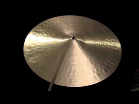 22" Matt Bettis Hard Top Thin Ride Cymbal 2289g