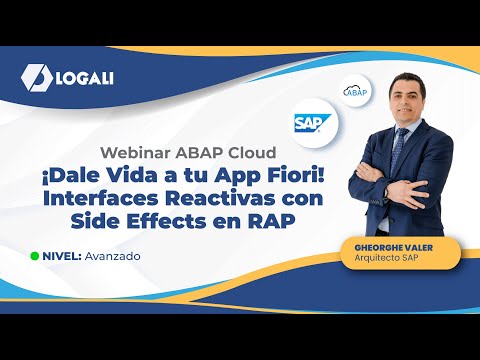 ABAP Cloud ¡Dale Vida a tu App Fiori! Interfaces Reactivas con Side Effects en RAP