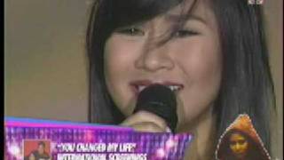 Kung Ako na Lang Sana- Sarah Geronimo (ASAP 09- 3/8/09) with John Lloyd&#39;s kiss!