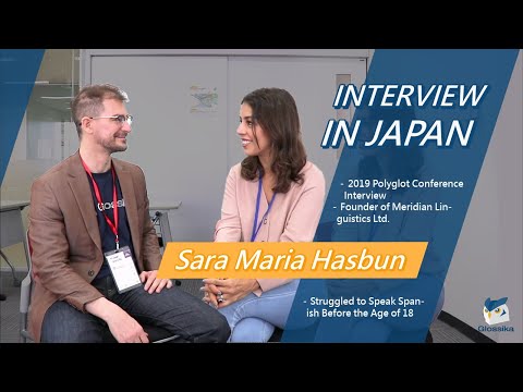 Interview with Sara Maria Hasbun: Struggled to Speak Spanish Before 18 | 2019 Polyglot Conference
