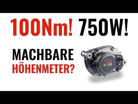 BOSCH CX Gen 5 with 100Nm in the ALTITUDE TEST - comparison to 85Nm and DJI AVINOX