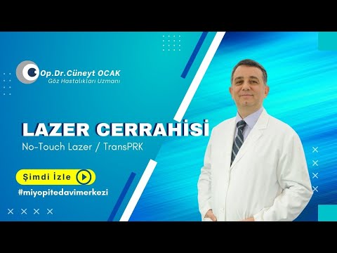 No-touch lazer / TransPRK ile Miyopi tedavisi