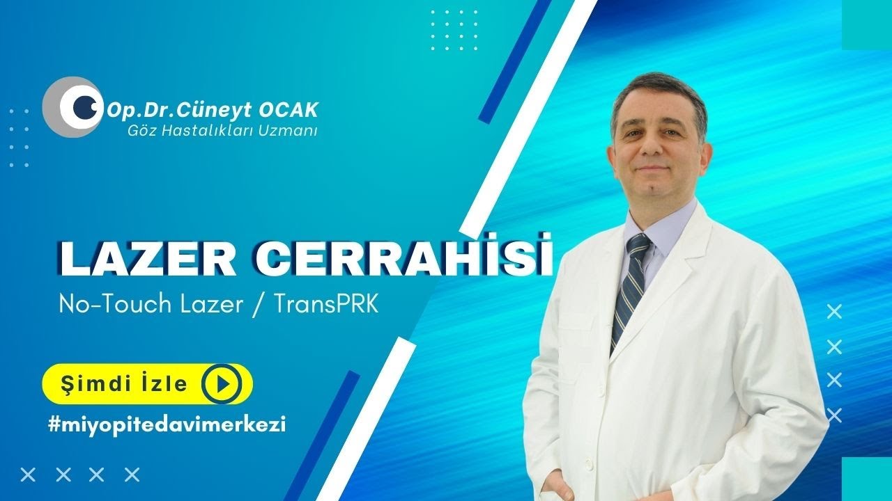 No-touch lazer / TransPRK ile Miyopi tedavisi