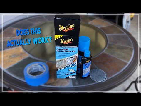 Does the Meguiar's Two Step Headlight Restoration Kit Actually Work?