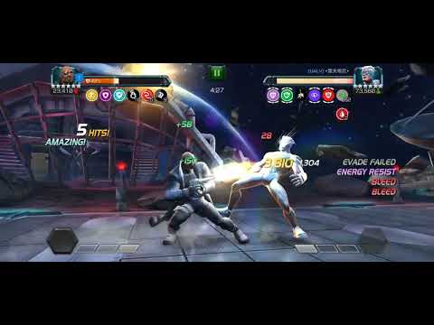 MCOC | AW Season 38 | [¤THE¤] vs [ualv] | QuickSilver Boss Fight