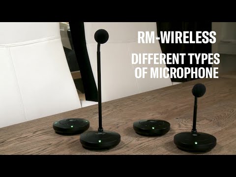 Seite 6 – Yamaha - RM-WGL - Wireless Tabletop Mikrofon, Schwanenhals, lang (Video)
