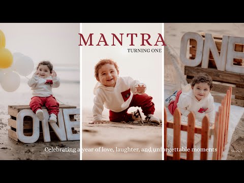 Pre Birthday Shoot For Baby Boy Mantra I 1st Birthday Shoot I Stories by Himanshu I