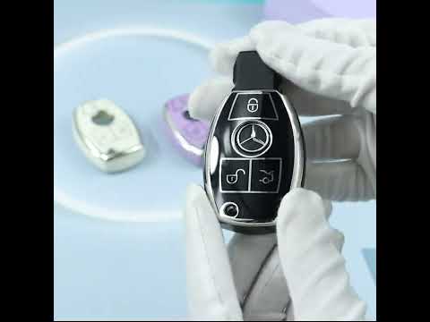 Чехол для ключа Mercedes Benz рибка чохол силіконовий для ключа рибка Мерседес на 3 кнопки - фото 1 - id-p1765200078