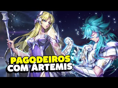 ÁRTEMIS COM PAGODEIRO NO JAMIEL, PIOR OU MELHOR COMP ?  - Saint Seiya Awakening