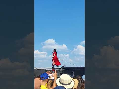 amazing Celeste Buckingham & King Shaolin at Lovestream festival ⭐ #lovestreamfestival #bratislava