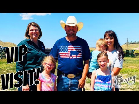 The First Lady of Wyoming - Jennie Gordon - Visits the Ranch!