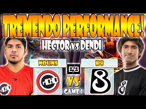 NOUNS VS B8 BO5[GAME 1]FINAL-K1,GUNNAR,LELIS VS DENDI,V-TUNE-QUALIFIER NA THE INTERNATIONAL 2023-ESB