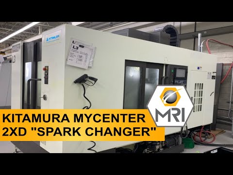 2017 KITAMURA MYCENTER 2XD "SPARK CHANGER" Vertical Machining Centers | Machinery Resources International (1)