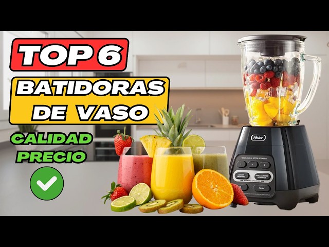 Vídeo relacionado con KOTLIE Batidora de Alta Velocidad de 2000W con 8 Programas Preestablecidos