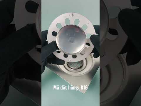Hố ga vuông inox Vanni VN-LR5 inox 304 crome