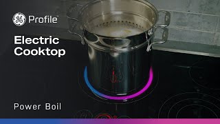 GE Profile 30" Built-In Touch Control Electric Cooktop Stainless Steel PEP9030STSS Picture