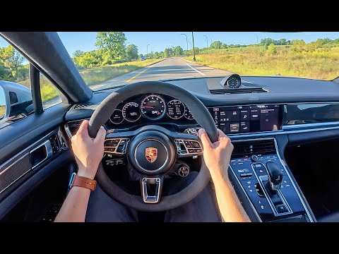 2018 Porsche Panamera Turbo Sport Turismo - POV Test Drive (Binaural Audio)
