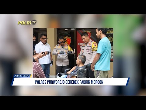 POLRES PURWOREJO GEREBEK GUDANG MERCON