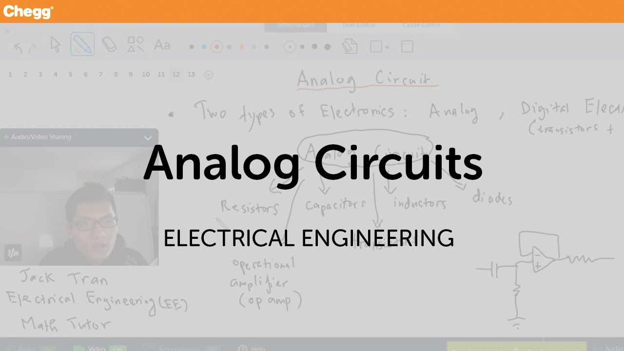 Analog Circuits | Electrical Engineering | Chegg Tutors