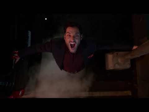 Lucifer 4x01 Pool Car scene | Chloe sees Lucifer Strength | Lucifer Strength Scenes