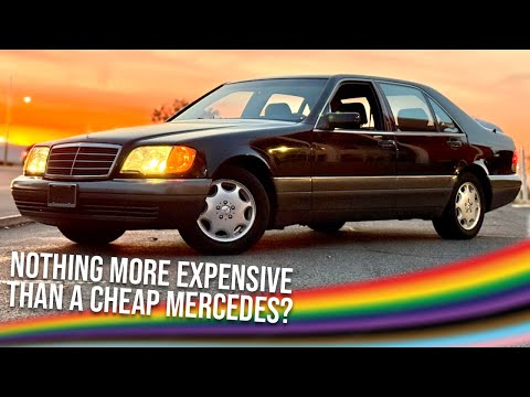 I Bought a CHEAP W140 Mercedes S-Class! Walkaround & Misfire Repair