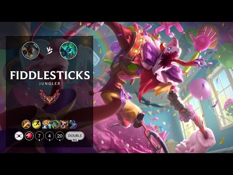 Fiddlesticks Jungle vs Hecarim - KR Grandmaster Patch 12.20