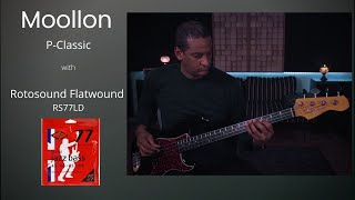Video thumbnail for Moollon P-Classic - Rotosound Flatwound RS77LD #moollonpclassic #rotosound #pbass by Juan Modesto