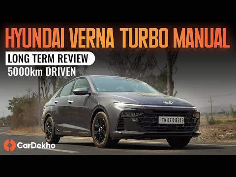 Hyundai Verna 5000km Long Term Review| Turbo Manual  | CarDekho.com