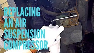 Replacing An Air Suspension Compressor on an Escalade Tahoe Yukon Suburban 2007-2014