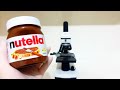 Nutella Under The Microscope Dance Of Colorful Particles