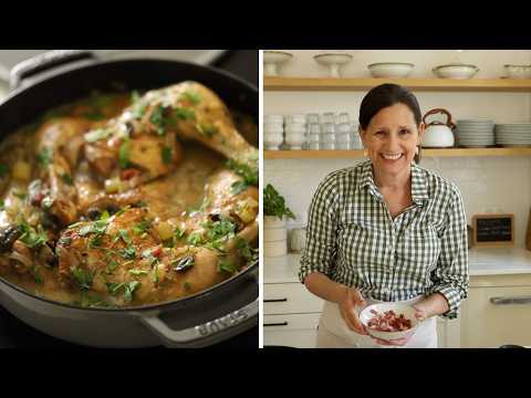 How to Make Coq au Vin Blanc | French Chicken Stew with White Wine