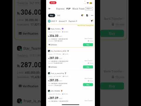 How to Buy USDT in P2P | P2P in Binance | Buy and sell coins in Binance #p2p #buyandsell #binance