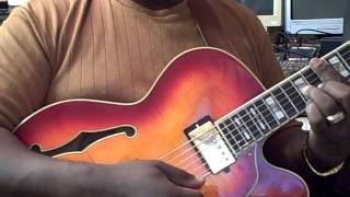 Video thumbnail for Ibanez AF-155 sound demo by Burton Pryor musmin7