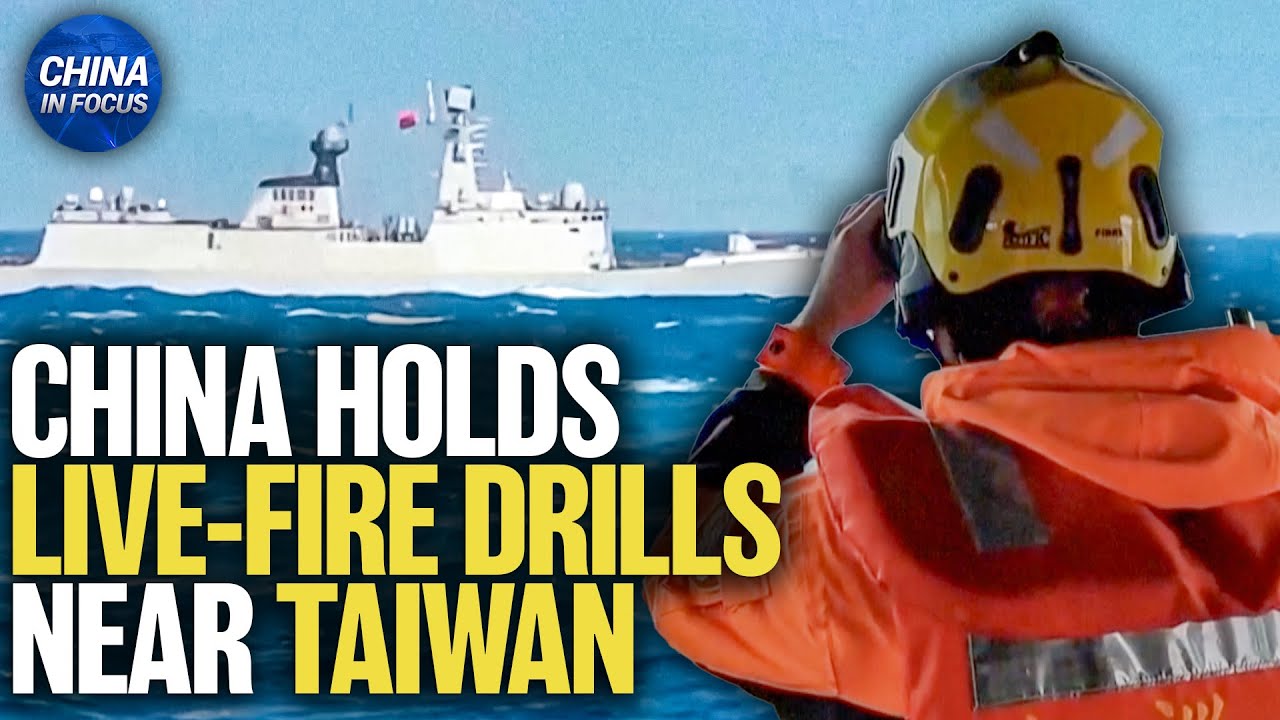 China Stages Warships, Fighter Jets near Taiwan | China in Focus
