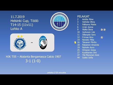 HELSINKI CUP 2019: HJK T05 - Atalanta Bergamasca Calcio 1907
