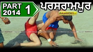 Part 1 Parasrampur (Jalandhar) Kabaddi Tournament 06 June 2014 By Kabaddi365.com