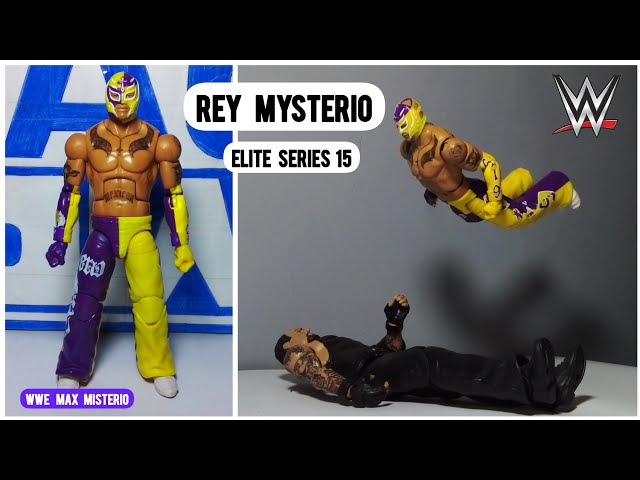 Vídeo relacionado con Mattel WWE Elite Series125 Rey Mysterio Figura de acción y Accesorios, Figura de acción Coleccionable de 15,24cm con 25puntos de articulación y Manos Intercambiables, JHT67