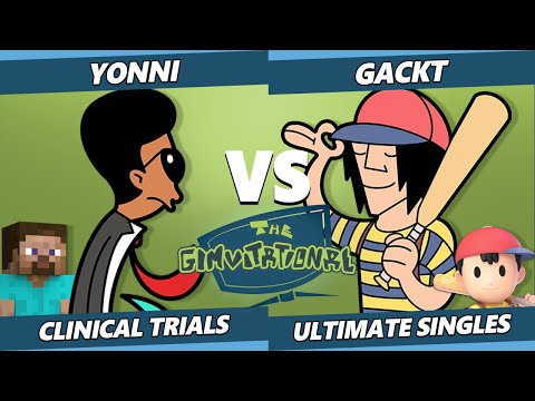 Gimvitational Clinical Trials - Yonni (Steve) Vs. Gackt (Ness) SSBU Ultimate Tournament
