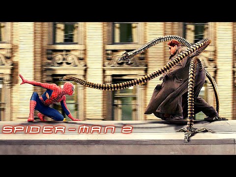 SPIDER-MAN 2 (2004) - The Train Battle - Video Clip HD