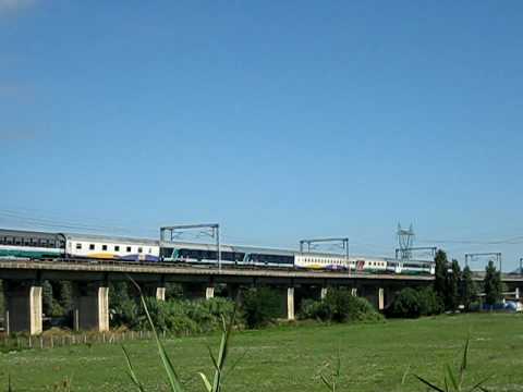 EN 227 Paris Bercy - Roma Termini "Palatino" viadotto Settebagni